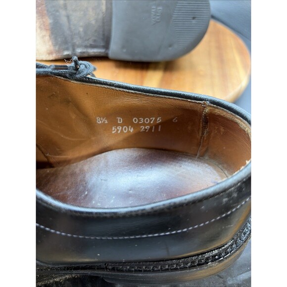 Allen Edmonds Hillcrest Mens Size 8.5 D Dress Shoes Black Oxford Leather main image 7
